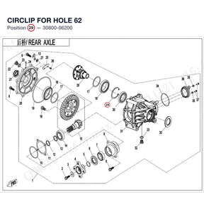 CIRCLIP FOR HOLE 62 product image
