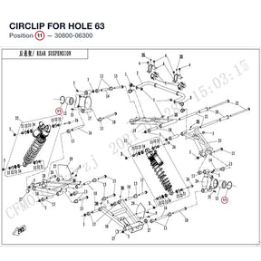 CIRCLIP FOR HOLE 63 product image