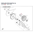 CIRCLIPS FOR SHAFT10 product image