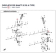 CIRCLIPS FOR SHAFT 32 product image