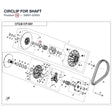 CIRCLIP FOR SHAFT product image