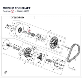 CIRCLIP FOR SHAFT product image