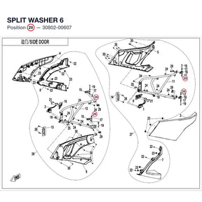 SPLIT WASHER 6 product image