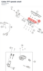 Diagram preview: Collar TFT speedo small (93014062010)