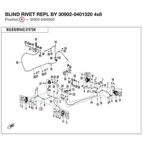 BLIND RIVET REPL BY 30902-0401320 product image