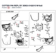 COTTER PIN REPL BY 30903-0162010 product image