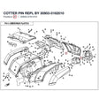 COTTER PIN REPL BY 30903-0162010 product image