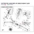 COTTER PIN 1.6X20 REPL BY 30903-0162040 product image