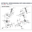 COTTER PIN - INTERCHANGEABLE WITH  30903-0252040 product image