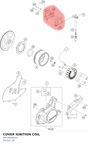 Diagram preview: COVER IGNITION COIL (94539006010)