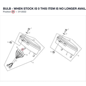BULB - WHEN STOCK IS 0 THIS ITEM IS NO LONGER AVAILABLE product image