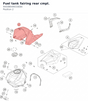 Diagram preview: Fuel tank fairing rear cmpl. (94508049033EBA)