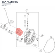 Diagram preview: CAP FILLER OIL (96330020000)