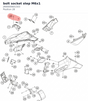 Diagram preview: bolt socket step M6x1 (J900000601503)