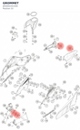 Diagram preview: GROMMET (J650002201400)