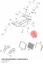 Diagram preview: COLLAR BUSHING 5,5X9X15X8,5 (C61314062050)