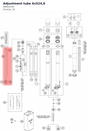 Diagram preview: Adjustment tube 6x524,6 (48602036)