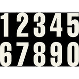 NUMBER 6  3Pieces White 5''