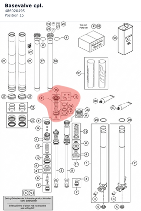 Diagram preview: Basevalve cpl. (48602049S)