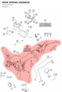 Diagram preview: MAIN WIRING HARNESS (93111075200)