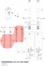 Diagram preview: MAINSPRING (37) 6-9 345 FORK (43578135)