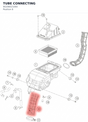 Diagram preview: TUBE CONNECTING (90206021000)