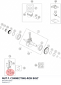 Diagram preview: NUT F. CONNECTING-ROD BOLT (90130015002)