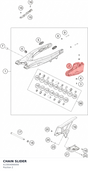 Diagram preview: CHAIN SLIDER (A13004066000)
