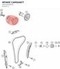 Diagram preview: INTAKE CAMSHAFT (A46036009000)