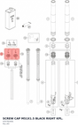 Diagram preview: SCREW CAP M51X1.5 BLACK RIGHT KPL. (43578240S)