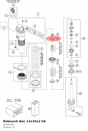 Diagram preview: Rebound disc 12x34x2 h0 (50181092)