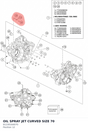 Diagram preview: OIL SPRAY JET CURVED SIZE 70 (81230164070)