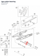 Diagram preview: Igus plain bearing (90104031000)