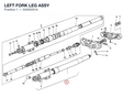 LEFT FORK LEG ASSY
