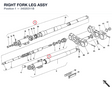 RIGHT FORK LEG ASSY