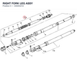 RIGHT FORK LEG ASSY