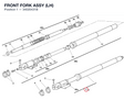 FRONT FORK ASSY (LH)