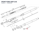FRONT FORK ASSY (LH)