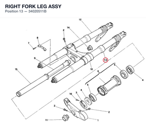 RIGHT FORK LEG ASSY
