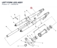 LEFT FORK LEG ASSY