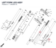 LEFT FORK LEG ASSY