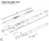FORK LEG ASSY, LEFT