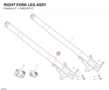 RIGHT FORK LEG ASSY
