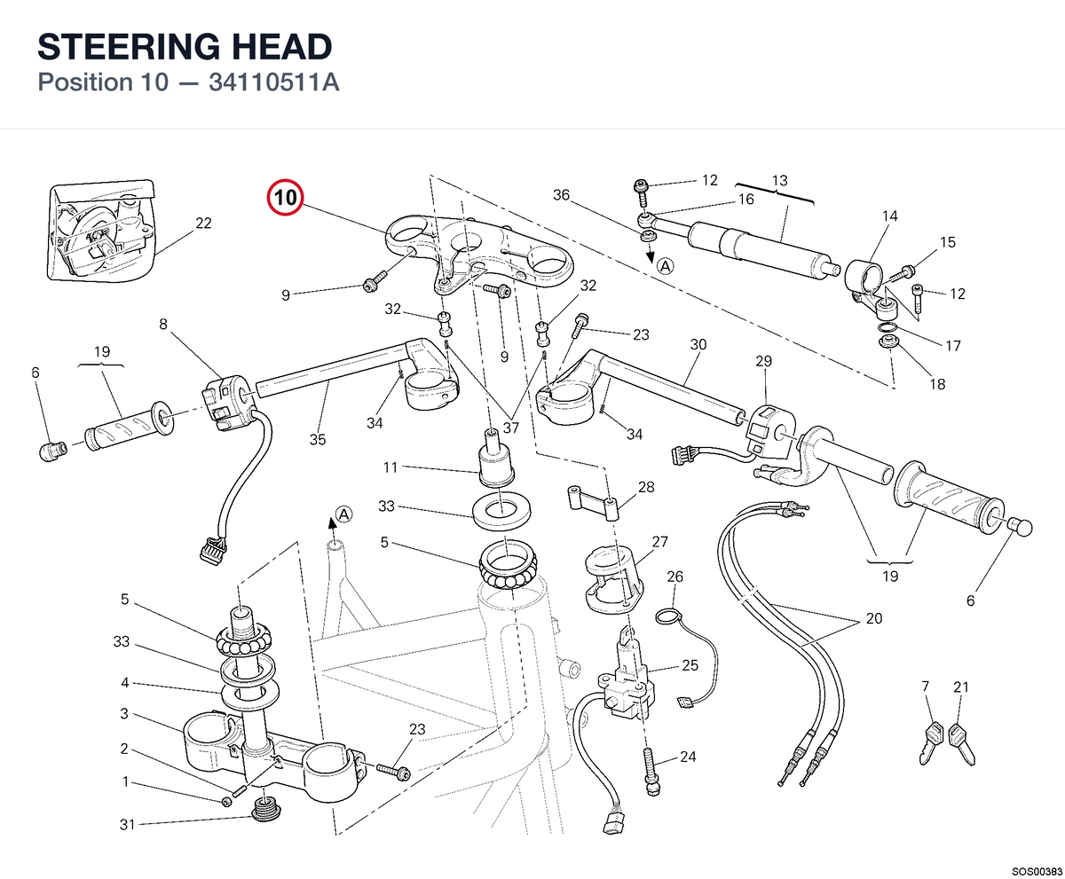 STEERING HEAD