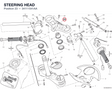 STEERING HEAD 34111541AA diagram position