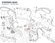 STEERING HEAD 34120712AA diagram position