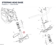 STEERING HEAD BASE 34221551BA diagram position