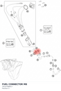 Diagram preview: FUEL CONNECTOR M8 (78107088017)