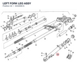 LEFT FORK LEG ASSY