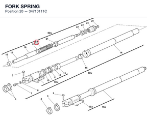 FORK SPRING 34710111C diagram position
